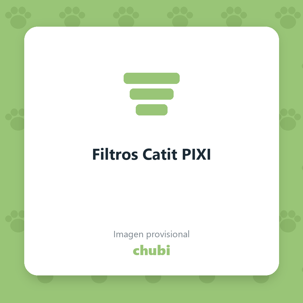 Filtros Catit PIXI