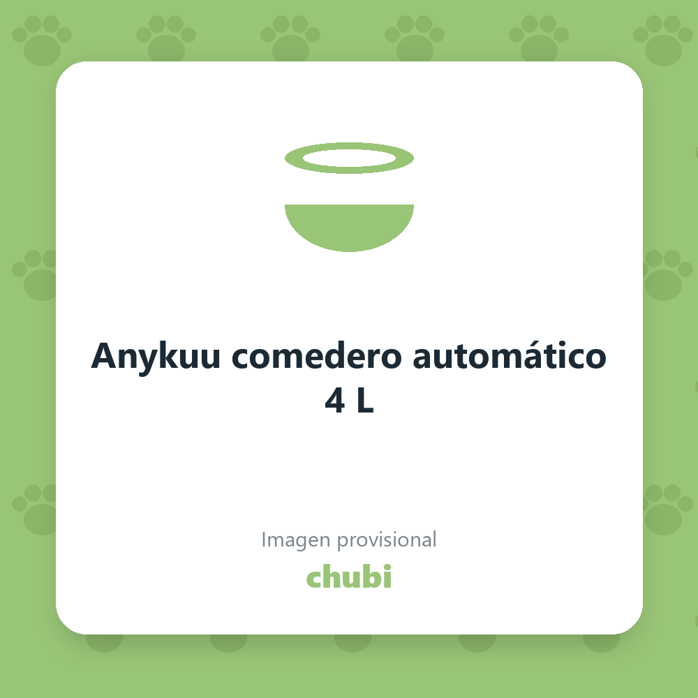Anykuu comedero automático 4 L