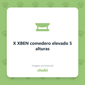 X XBEN comedero elevado 5 alturas