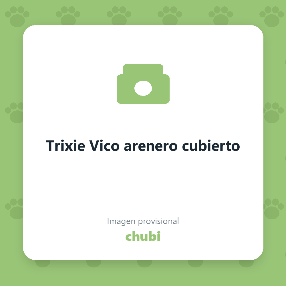 Trixie Vico arenero cubierto