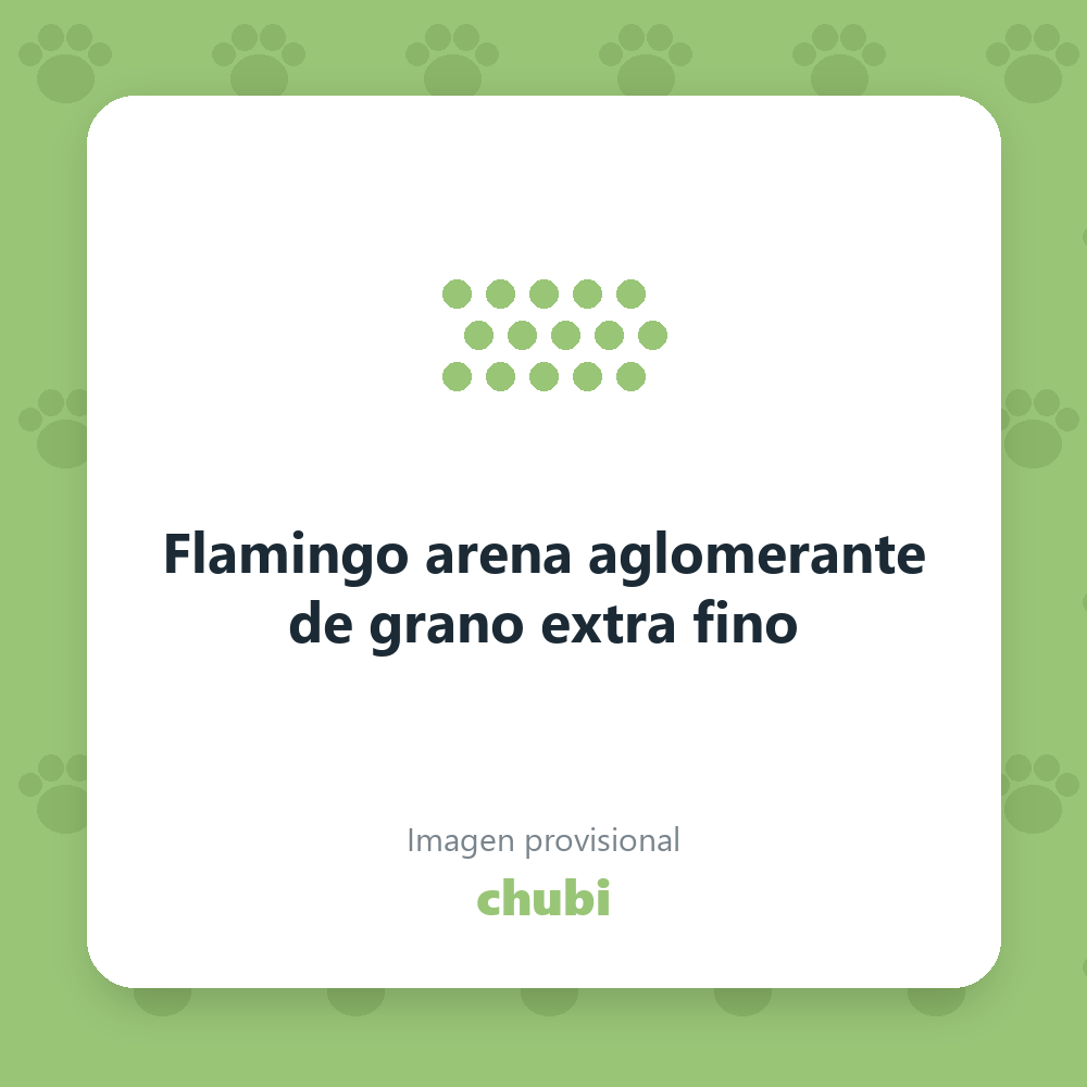 Flamingo arena aglomerante de grano extra fino