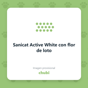 Sanicat Active White con flor de loto