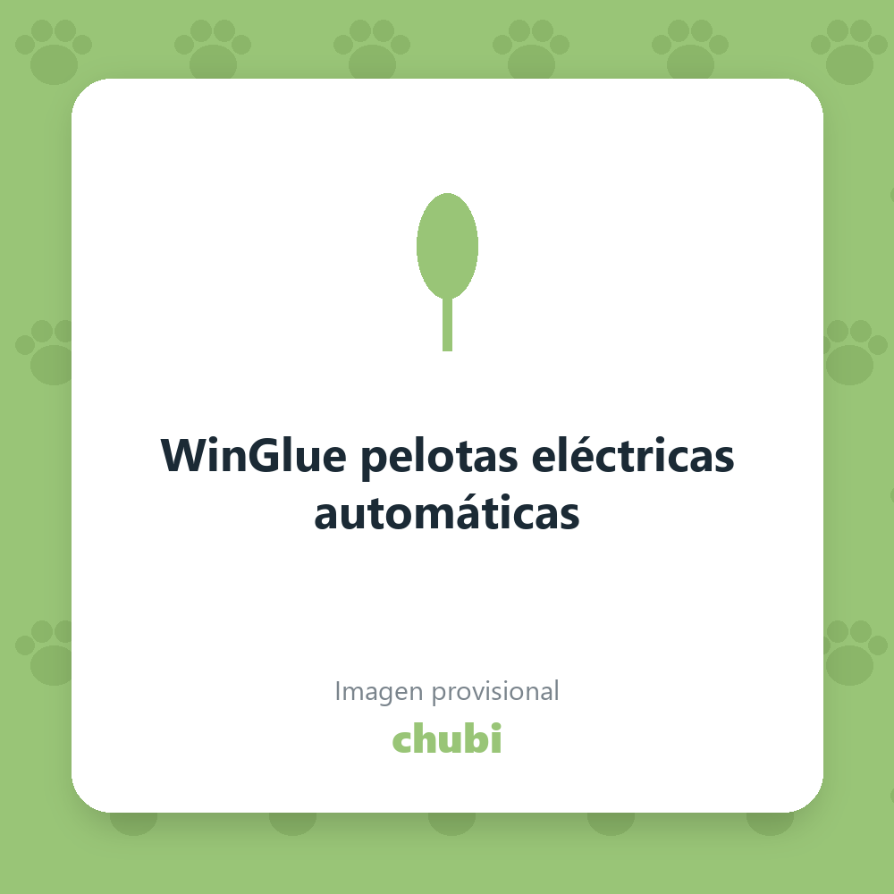 WinGlue pelotas eléctricas automáticas