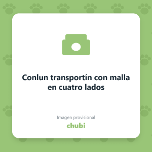 Conlun transportín con malla en cuatro lados