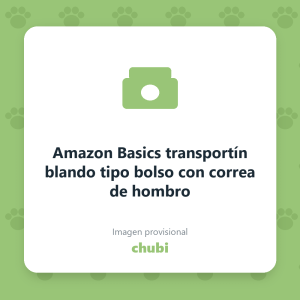 Amazon Basics transportín blando tipo bolso con correa de hombro