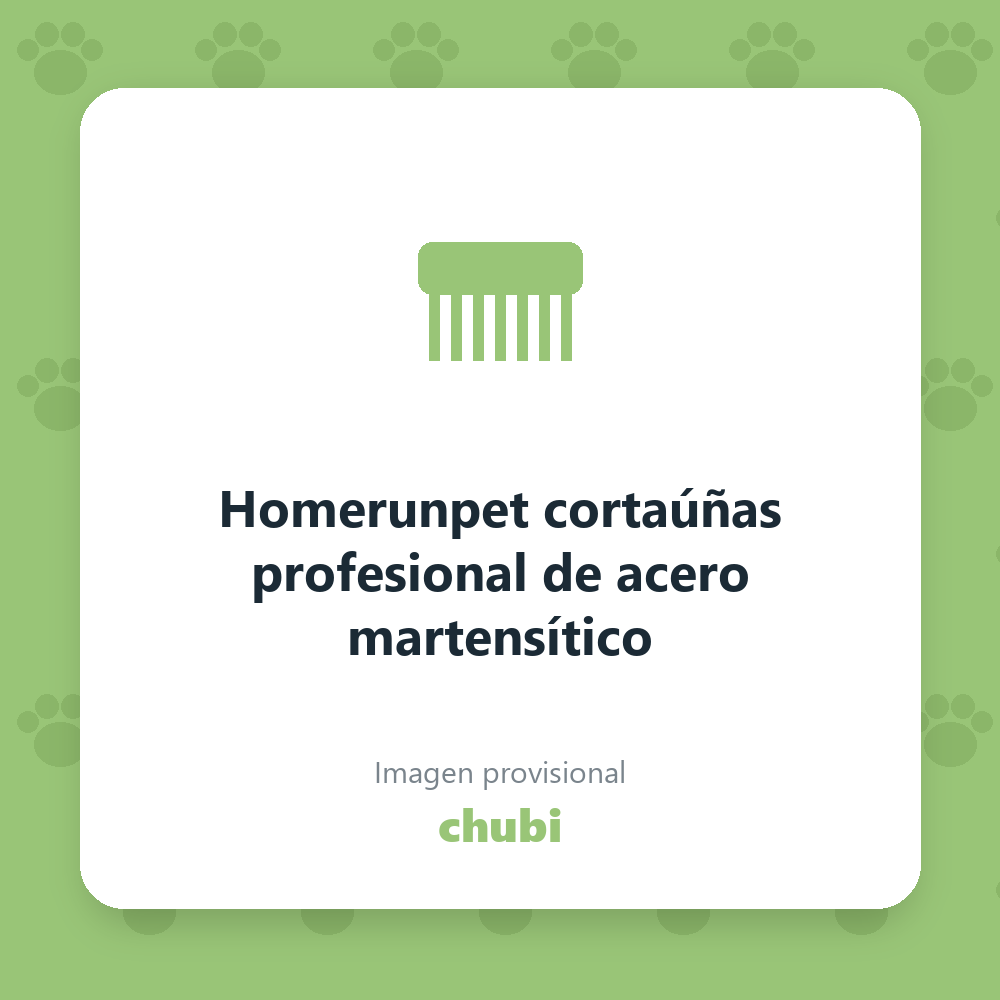 Homerunpet cortaúñas profesional de acero martensítico