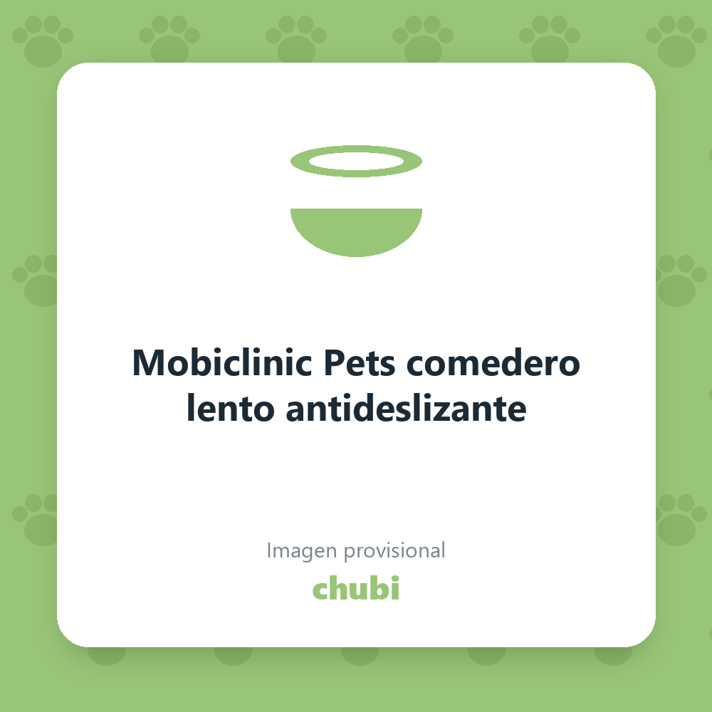Mobiclinic Pets comedero lento antideslizante