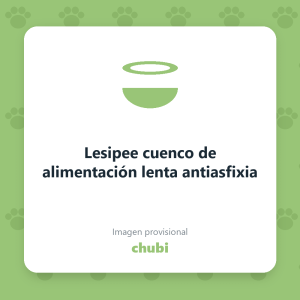 Lesipee cuenco de alimentación lenta antiasfixia