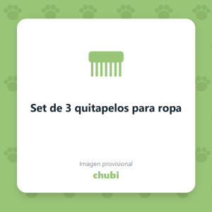 Set de 3 quitapelos para ropa