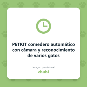 PETKIT comedero automático con cámara y reconocimiento de varios gatos