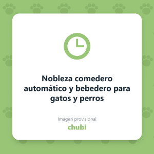 Nobleza comedero automático y bebedero para gatos y perros