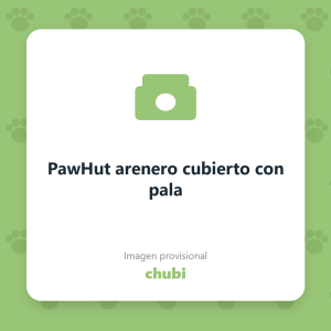 PawHut arenero cubierto con pala