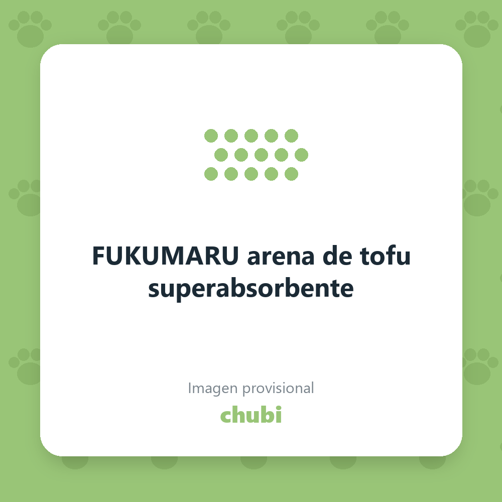 FUKUMARU arena de tofu superabsorbente
