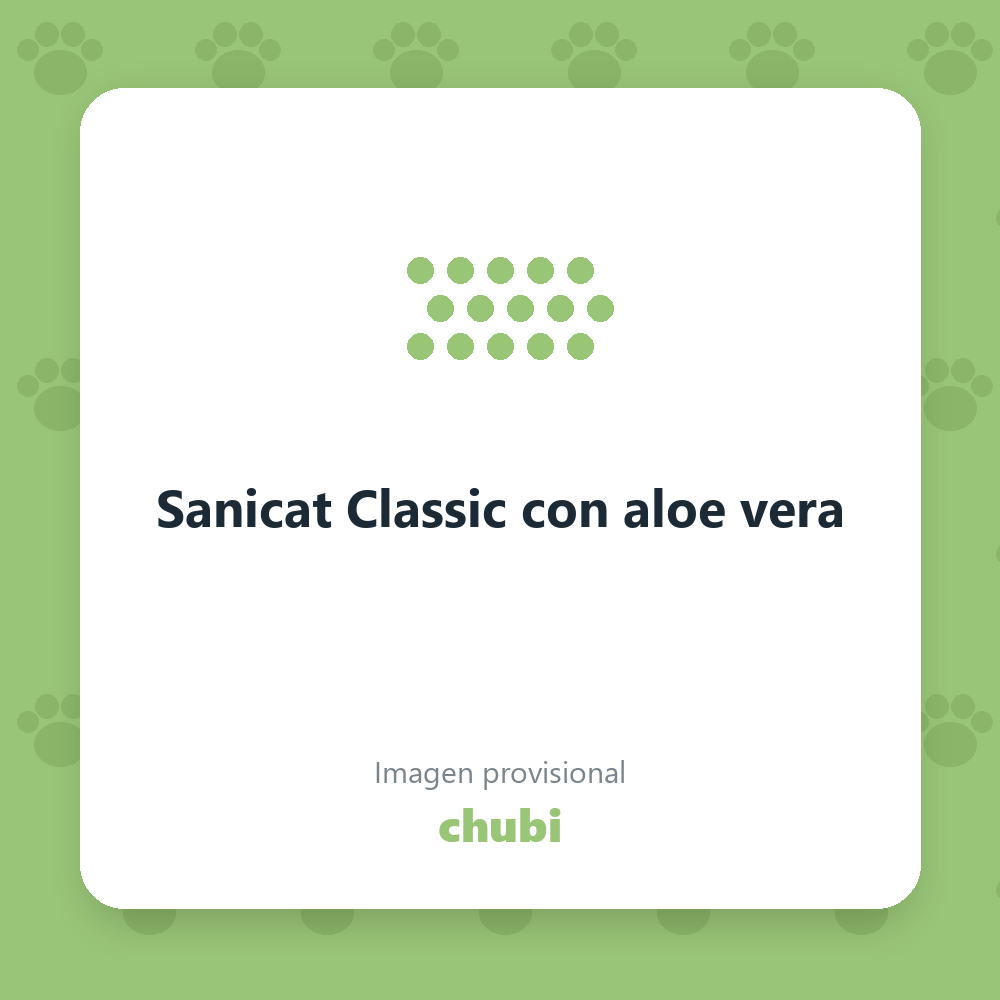 Sanicat Classic con aloe vera