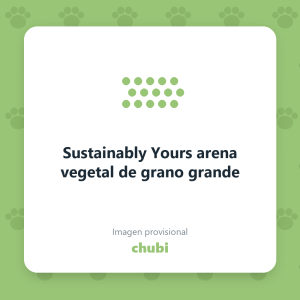 Sustainably Yours arena vegetal de grano grande