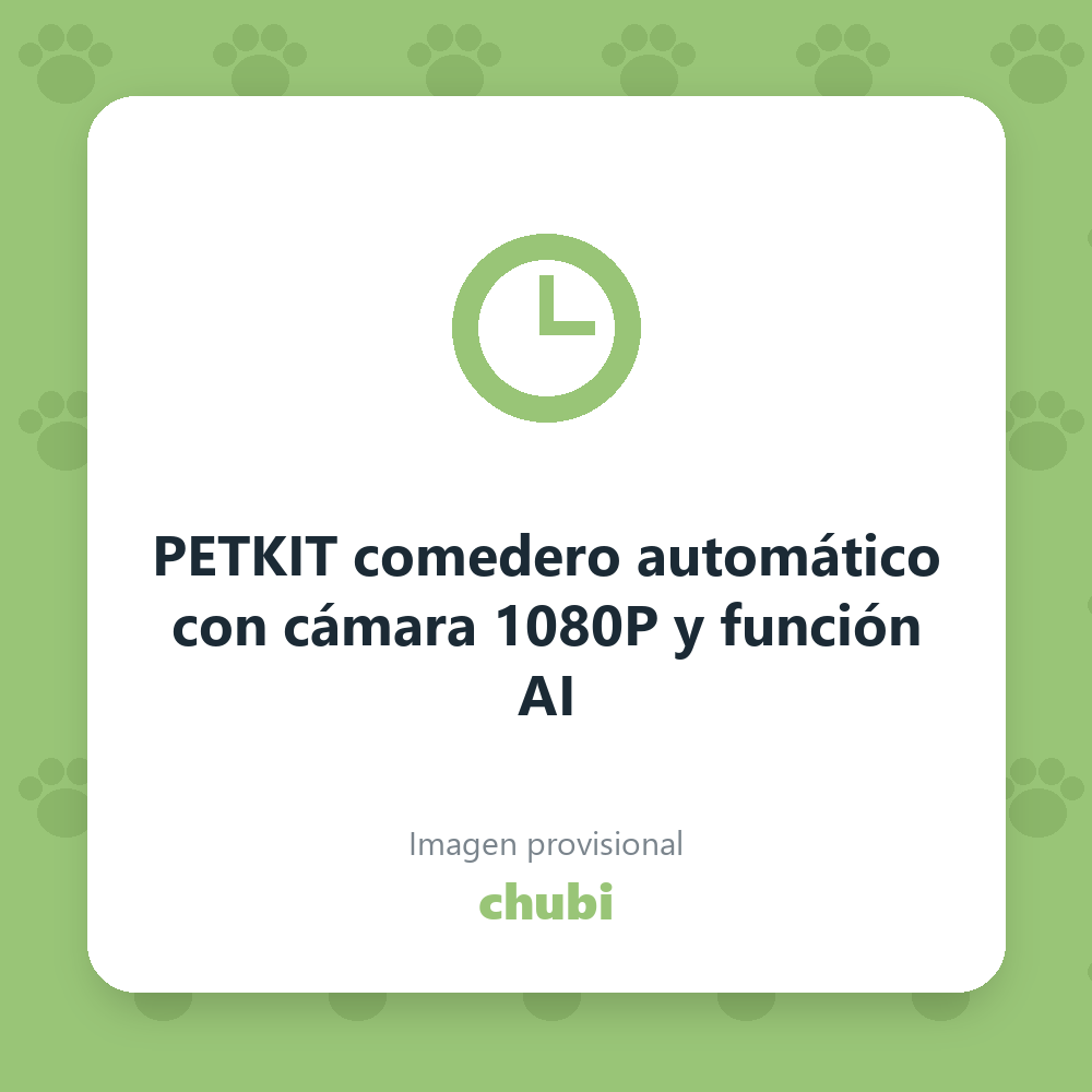 PETKIT comedero automático con cámara 1080P y función AI