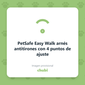 PetSafe Easy Walk arnés antitirones con 4 puntos de ajuste
