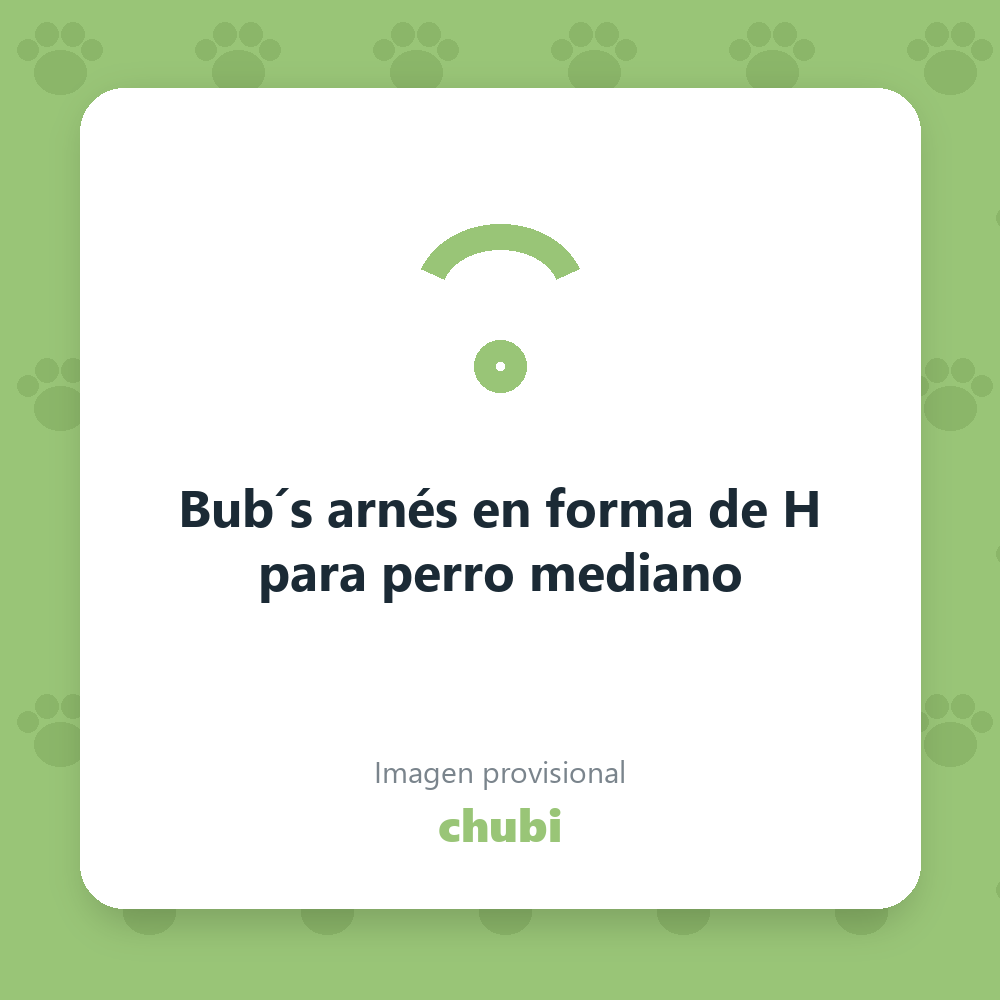 Bub´s arnés en forma de H para perro mediano