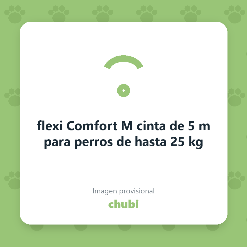 flexi Comfort M cinta de 5 m para perros de hasta 25 kg