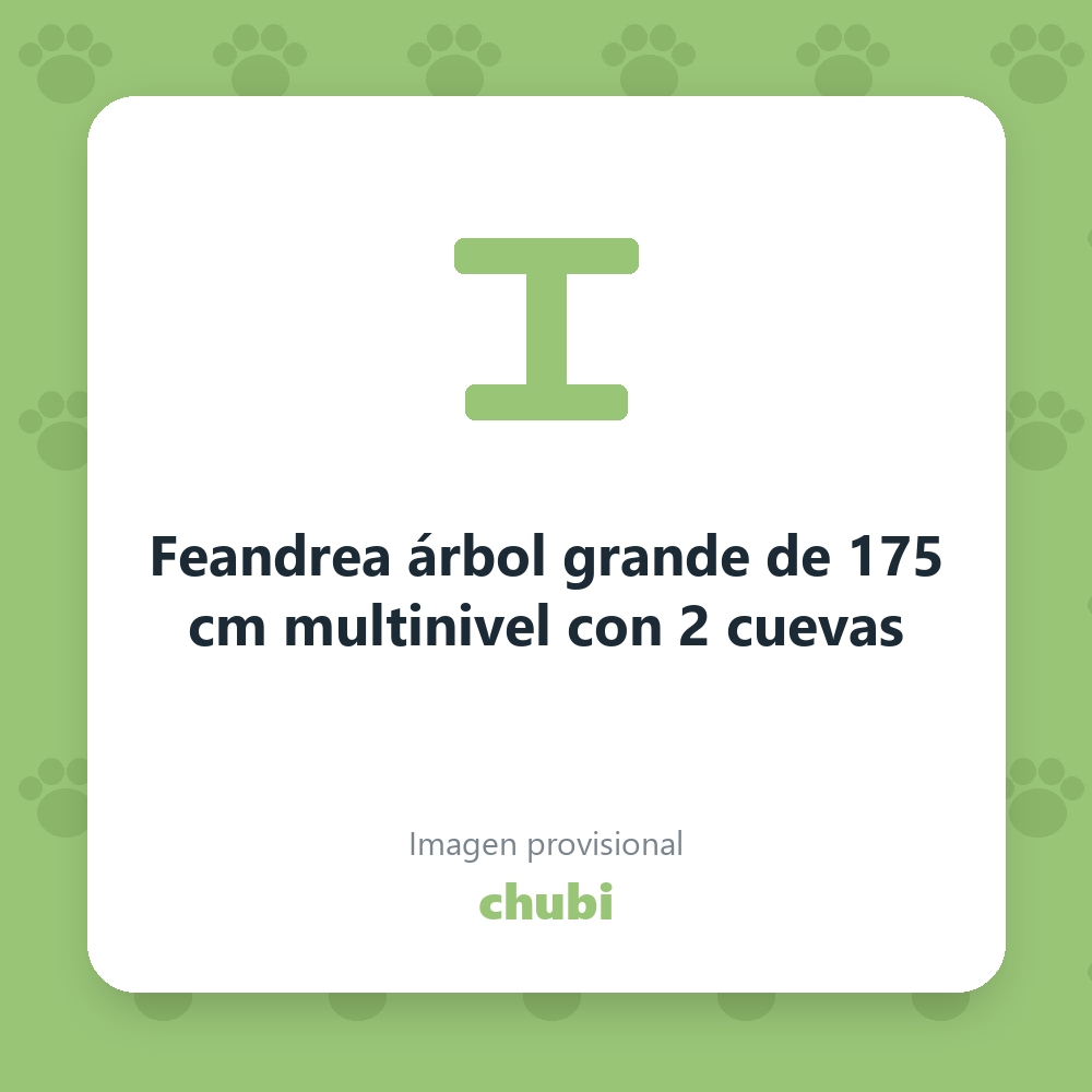 Feandrea árbol grande de 175 cm multinivel con 2 cuevas