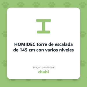 HOMIDEC torre de escalada de 145 cm con varios niveles