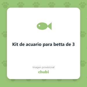 Kit de acuario para betta de 3