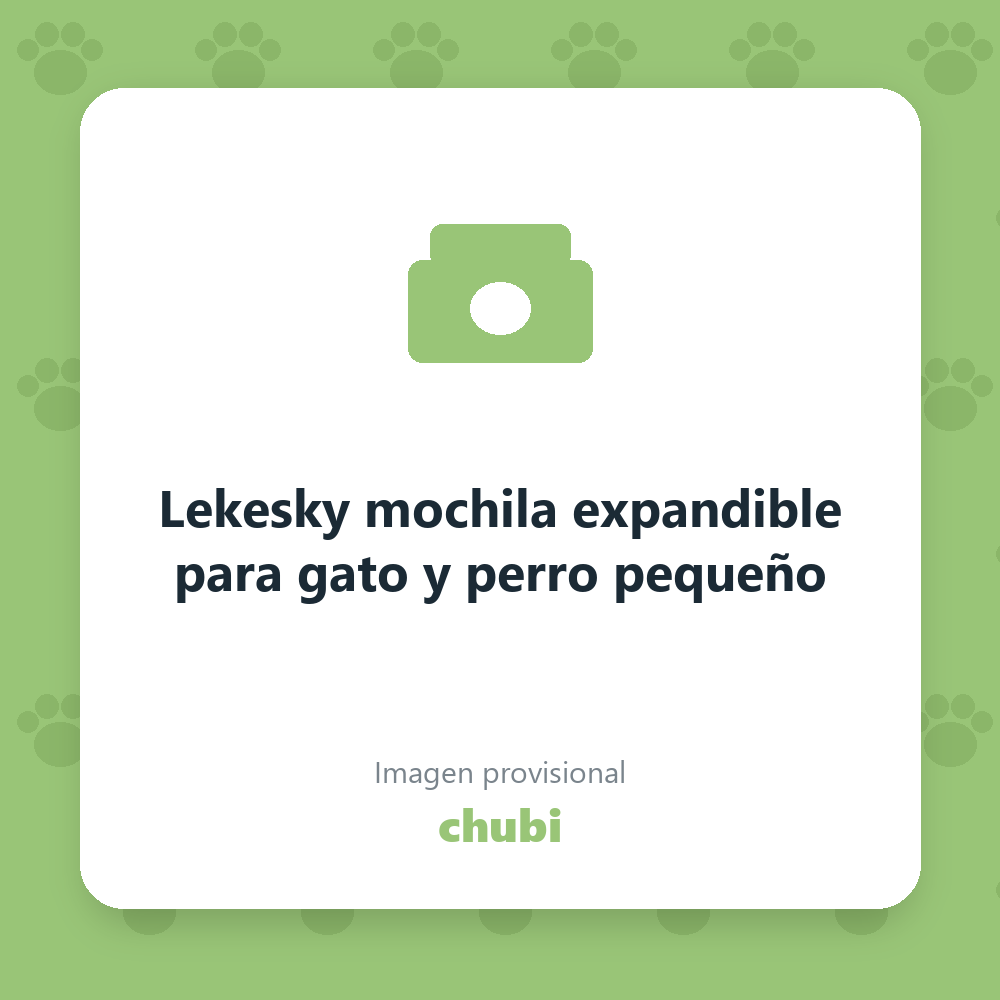 Lekesky mochila expandible para gato y perro pequeño