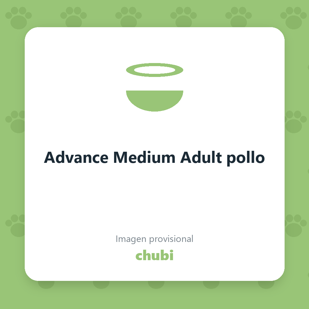 Advance Medium Adult pollo