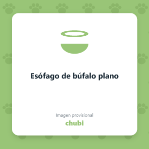 Esófago de búfalo plano