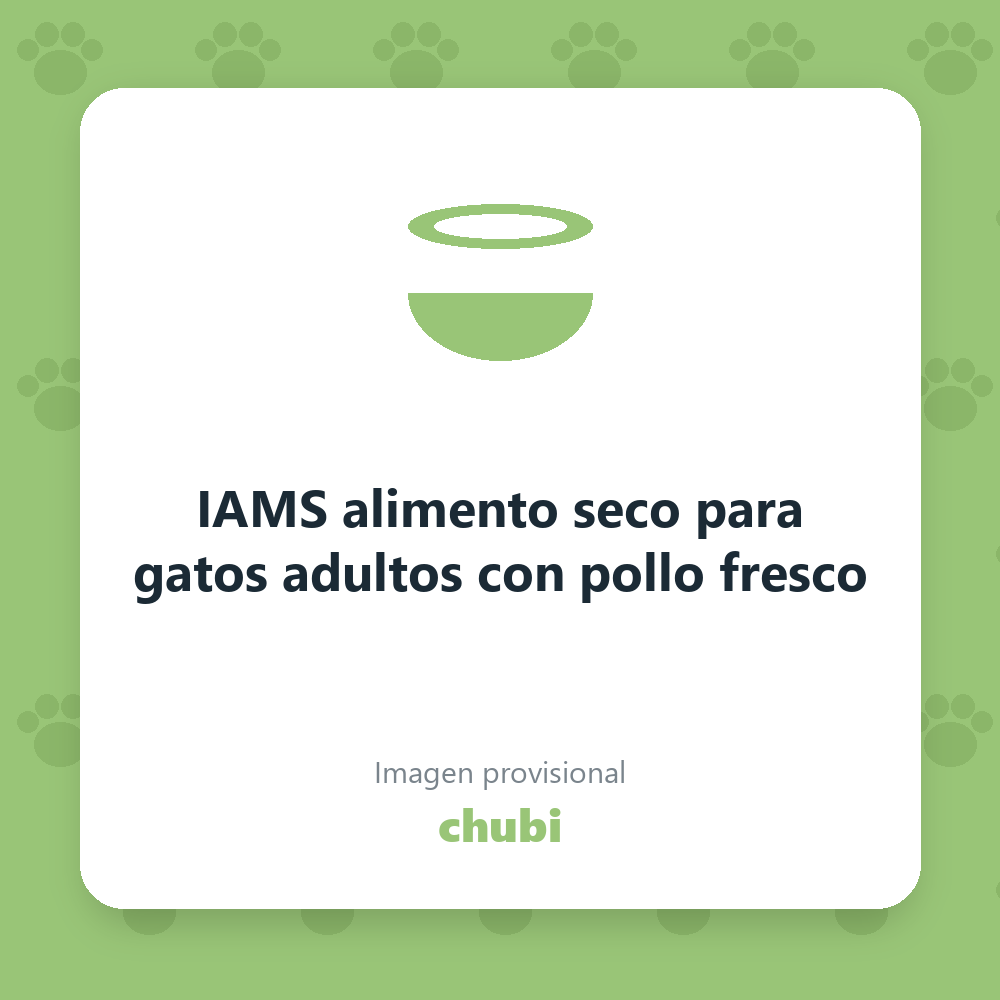 IAMS alimento seco para gatos adultos con pollo fresco