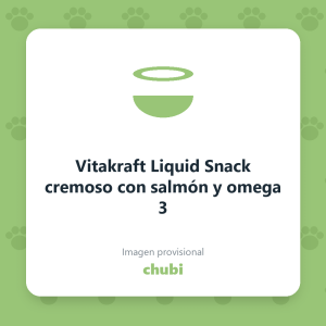 Vitakraft Liquid Snack cremoso con salmón y omega 3