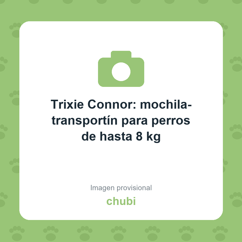 Trixie Connor: mochila-transportín para perros de hasta 8 kg