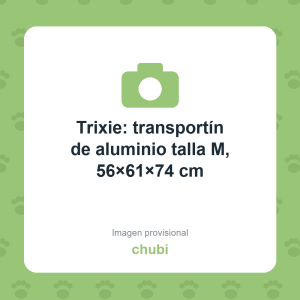 Trixie: transportín de aluminio talla M, 56×61×74 cm