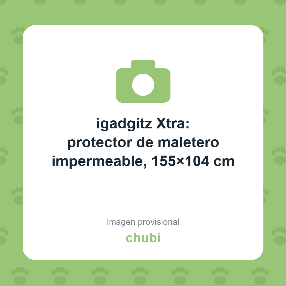 igadgitz Xtra: protector de maletero impermeable, 155×104 cm