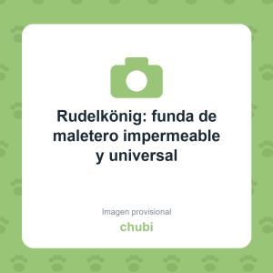 Rudelkönig: funda de maletero impermeable y universal