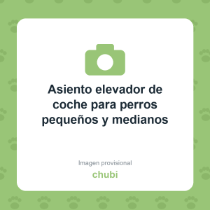 Asiento elevador de coche para perros pequeños y medianos